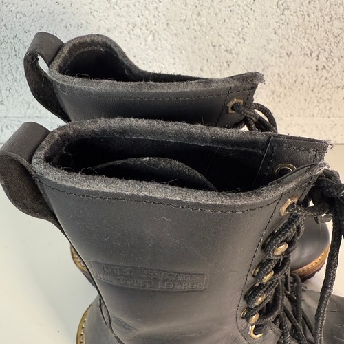 Ad Tec Wildfire: Men's 10" Classic Fireman Boot 1964 black 7.5Wide MSRP $168 - Picture 7 of 15