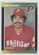 1989 Donruss Baseball's Best Box Set Ken Howell #184 0ei4