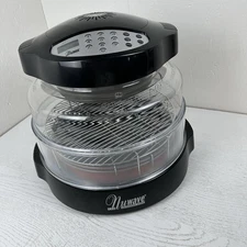 NuWave Pro Infrared Oven 20631 - 2 Racks, 3 Pans, Silicone Pizza Tray, Extender