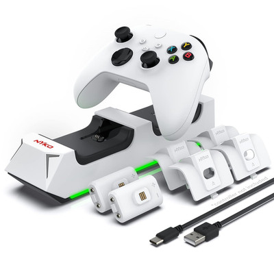 Nyko Charging Station for Xbox Series XS & Charge Base for 2 Controllers W/Led I