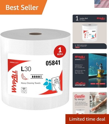 GeneralClean L30 Cloths Heavy Duty Cleaning Wipes, Jumbo 05841, Strong and So...