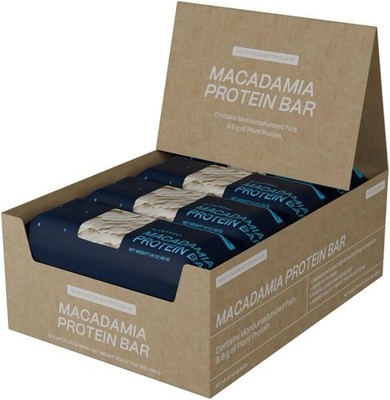 Blueprint Bryan Johnson - White Cocoa Butter Macadamia Protein Bars (12 bars)