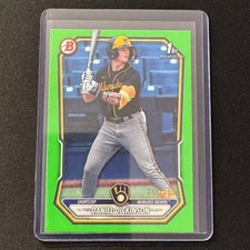 ☕️MK 2026 BOWMAN GREEN 1ST DANIEL DICKINSON /399