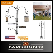 Attract Wild Birds:  91 Inch Bird Feeder Station with Rust Resistance