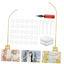 Balloon Arch Stand Kit, Balloon Arch Stand Set of 2 with Metal 7.8FT  6.2FT