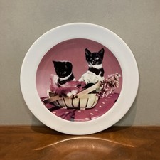 Harry Potter Dolores Umbridge Ceramic Cat Plate Warner Bros Studio Tour UK Rare