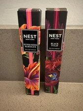 Brand New NEST New York  2 Travel Perfumes  Black Tulip, Sunkissed Hibiscus 8 ml