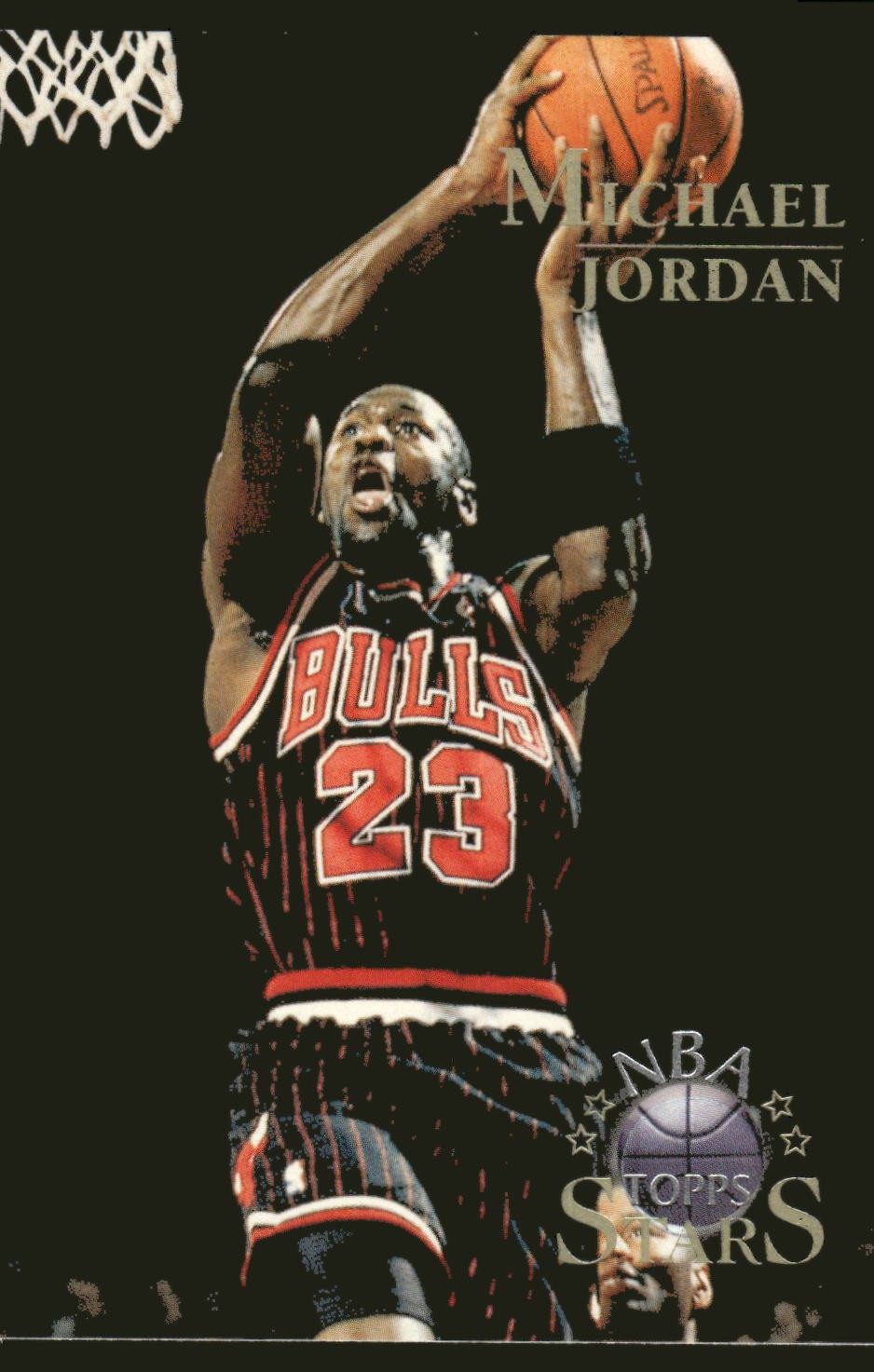 1996-97 Topps Stars #24 Michael Jordan Members Only HOF NBA Basketball