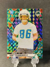 2025 Panini Mosaic Holiday Cookies SSP #374 Oronde Gadsden Rookie LA Chargers