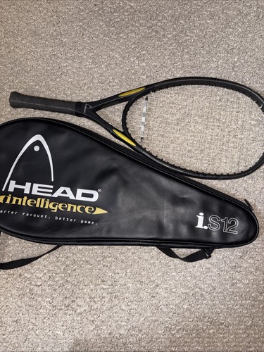 The Intelligent Racket Head Intelligence i.S12 Tennis Racquet Racket 4 3/8 Grip & Carry Case ...