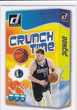 LUKA DONCIC Donruss CRUNCH TIME CEREAL BOX Basketball Card MAVS LAKERS INSERT!