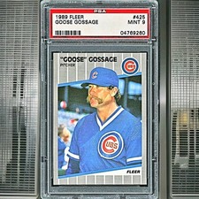 1989 Fleer - Goose Gossage #425 PSA 9