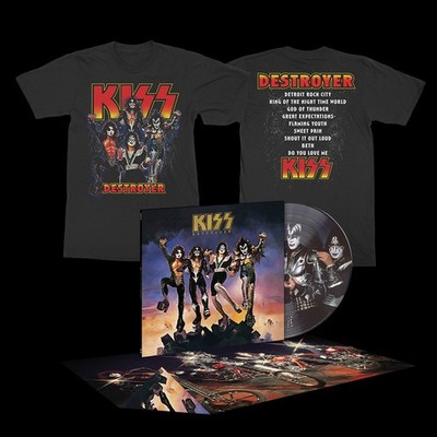 KISS Destroyer 50th Anniversary Deluxe Picture Disc Vinyl Poster