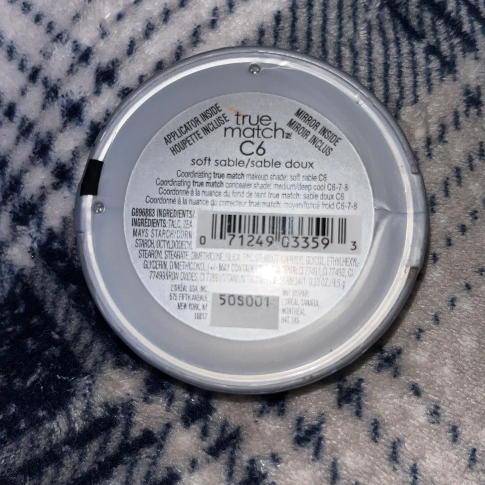 NEW L'OREAL True Match Super Blendable Powder Neutral - C6 SOFT SABLE - Image 3 of 3