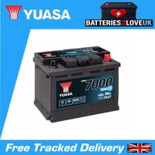 Yuasa YBX7027 - EFB Start Stop Plus Battery - 12V 65Ah 600CCA - 5Yr Warranty