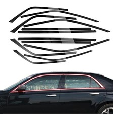 For Chrysler 300 2011-2023 Accessories Glossy Black Delete Blackout Window Trim For Chrysler 300 2011-2023 Accessories Glossy Black Delete Blackout Window Trim