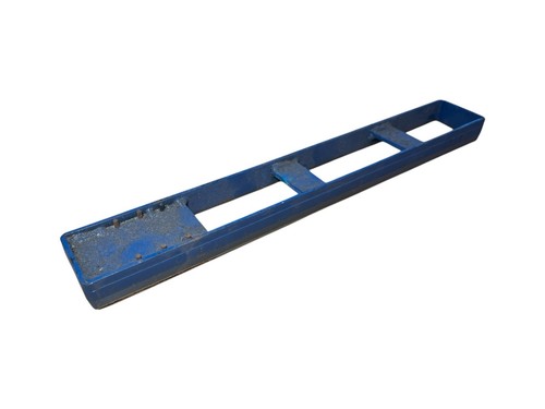 Heavy Duty Cutting Die 11-3/8'' x 1-1/2'' Rounded Corners Leather Tool - Steel