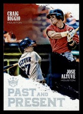 2018 Diamond Kings Jose Altuve / Craig Biggio Past and Present Houston Astros