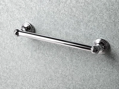 Haceka Allure Porte-Serviettes 30 cm Mur Chromé Laiton Inox 401807 - Photo 1/4