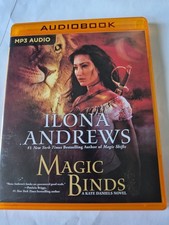 Magic Binds Ilona Andrews Kate Daniels Audio Read By Renee Raudman RARE