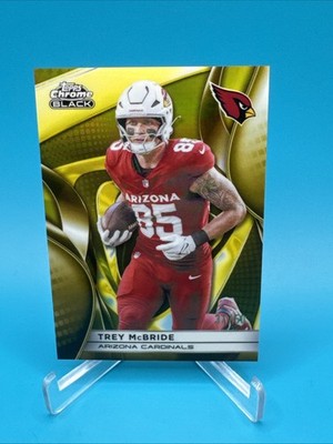 2025 Topps Chrome Black Trey Mcbride True Gold Refractor /50