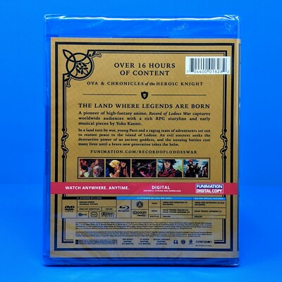 Record Of Lodoss War Complete Blu-ray DVD Chronicles of a Heroic