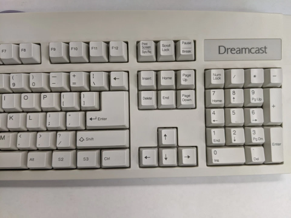 Sega Dreamcast Keyboard Model HKT-7620 OEM Authentic CIB complete with box - Image 4 of 4