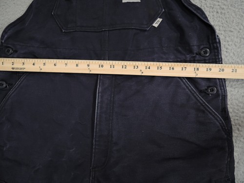 Carhartt FR Coat Overalls Mens Large 32x30 Blue Duck Quilted 101618, 101626 - Picture 13 of 18