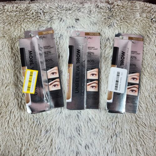 L'Oreal Unbelieva-Brow Longwear Waterproof Tinted Brow Gel, Blonde - Picture 3 of 6