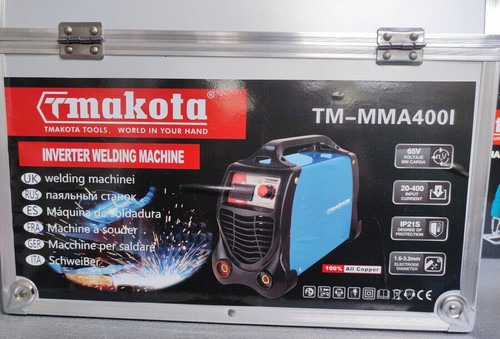 Saldatrice inverter Makota 400A + Valigetta In Alluminio Per il Trasporto - Foto 2 di 4