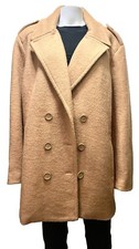 Linea By Louis Dell' Olio Wool Blend Women's Blazer Jacket Brown Beige Size 2x