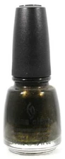 China Glaze Nail Lacquer # 667/80885  Wagon Trail (Olive Green) FSB  Free S&H