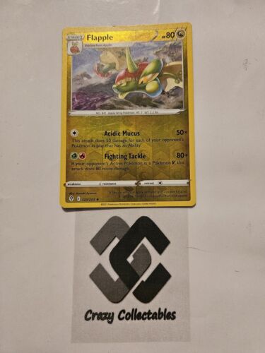 Pokemon Cards Flapple 120/203 Reverse Holo Evolving Skies Nr Mint Card - Picture 1 of 2
