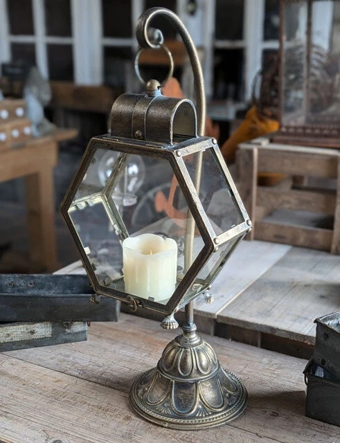 Lampada A Cheriosene Da Esterno In Vetro – Lanterna Ad Olio Decorativa Per Interni Ed Esterni