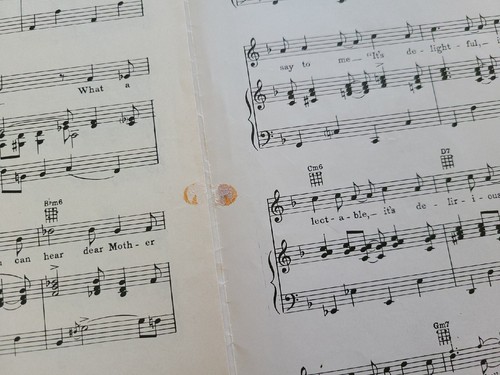 Vintage Noten IT'S DE-LOVELY Cole Porter 1936 Red Hot and Blue! Chappell - Bild 6 von 9