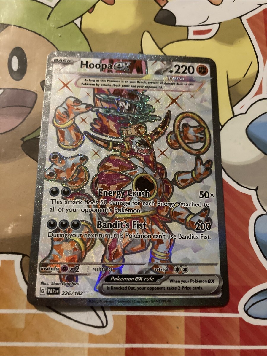 Hoopa ex Paradox Rift 226/182 Ultra Rare Pokmon TCG NM | eBay