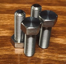 (4) Titanium 3/8-24 x 1.125” High Strength Ring Gear Hex Head Bolts Winters QC