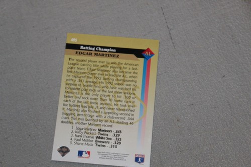 1993 Upper Deck BASEBALL Card Complete Finish Fill Your List Set U-Pick #301-600 - Picture 265 of 378