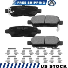 4PCS Rear Brake Pads for Nissan Rogue 350Z Juke Sentra Altima Infiniti JX35 3.7L