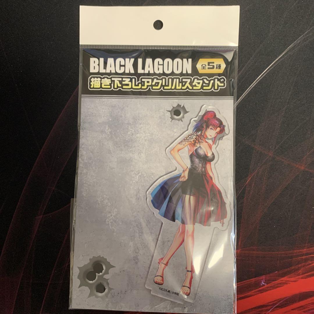 BLACK LAGOON アクリルスタンド 20周年記念展 5種セット Black Lagoon 20th Anniversary Exhibition Acrylic Stand Complete F