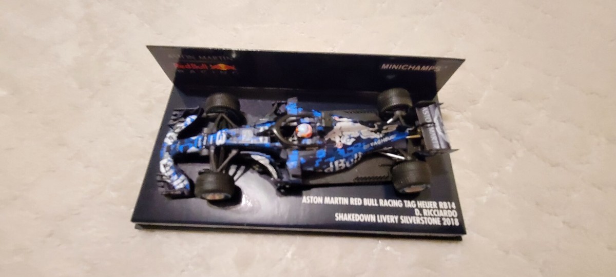 ミニカー ASTON MARTIN RED BULL RACING TAG HEUER D RICCIARDO ASTON MARTIN REDBULL RACING TAG HEUER RB14