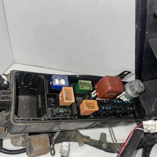 Arnés de faro Toyota Supra MK3 1987 7 MGE caja de fusibles cableado fabricante de equipos originales - Imagen 9 de 9