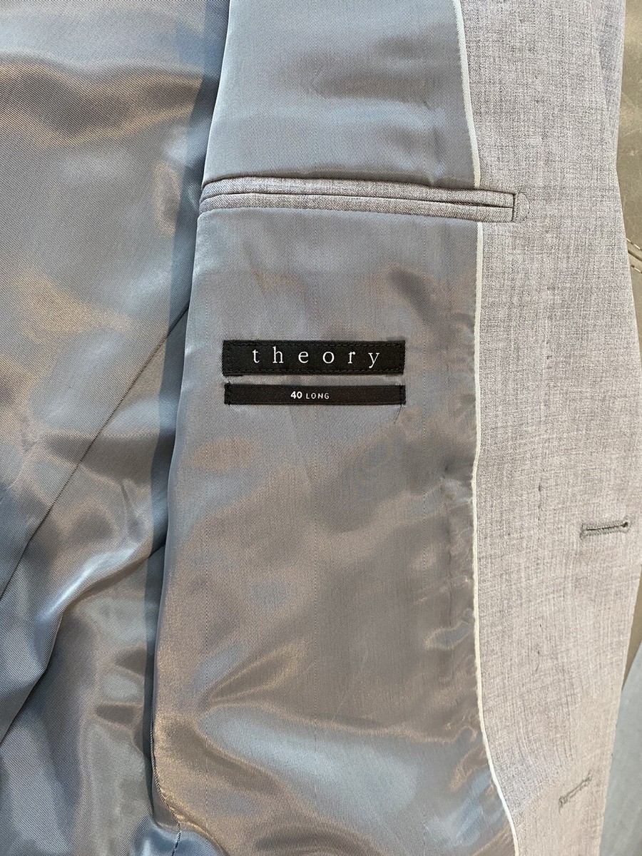 ジャケット・アウター theory gray tailored jacket blazer M theory gray tailored jacket blazer M | eBay