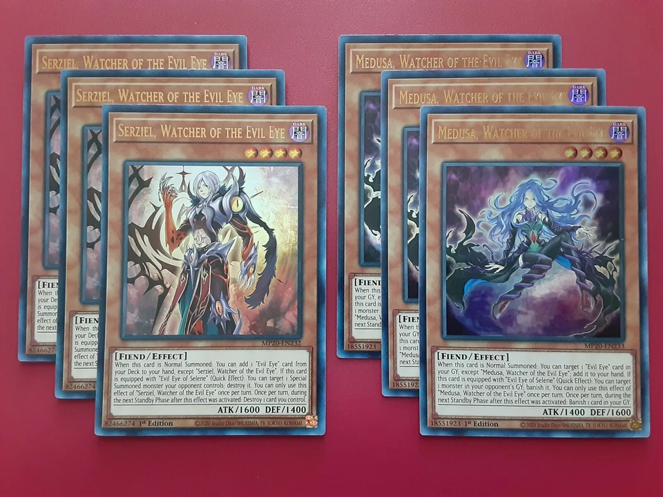 Yugioh Evil Eye Deck 54 Cards Serziel Unleashed Complete Budget Tournament Ready - Image 2 of 4