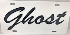 Custom License Vanity Plate Laser Cut Auto Car Tag Made To Order Create Your Own
