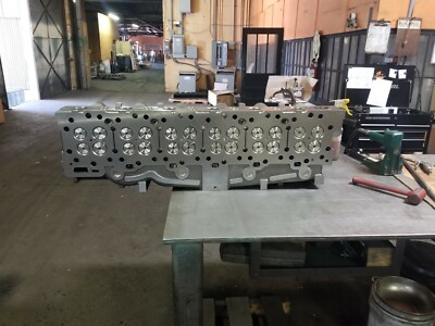 Caterpillar C15 Acert, C16, C18, 3406E Cylinder Head NEW CAT (SEE VIDEO) No Core