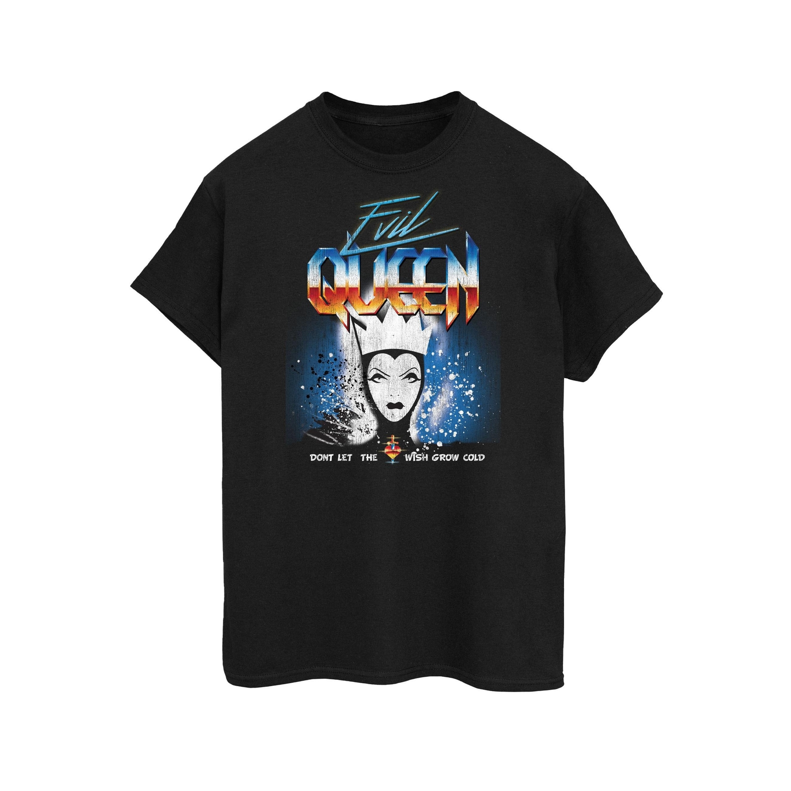 Disney - Camiseta Evil Queen Don't Let de Algodón para Mujer