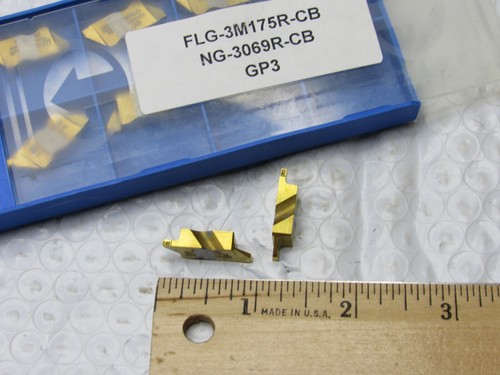 TOOL-FLO FLG-3M175R-CB (NG-3069R-CB) TOP NOTCH STYLE GROOVING CARBIDE INSERTS
