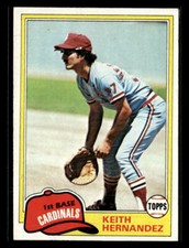 1981 Topps #420 Keith Hernandez