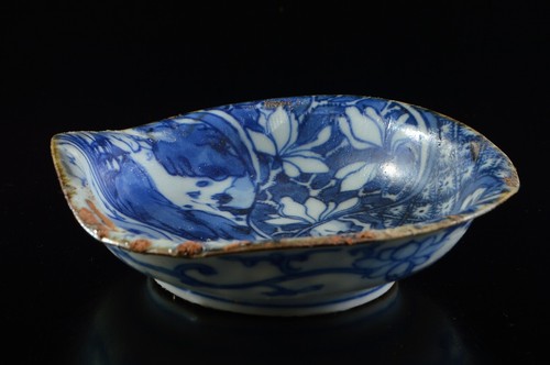 W3709: Japanese Old Imari-ware Colored porcelain Flower PLATE/dish, auto - Picture 1 of 9